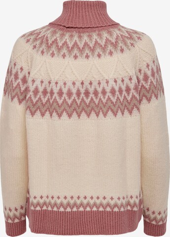 ONLY - Jersey 'Marjana' en beige