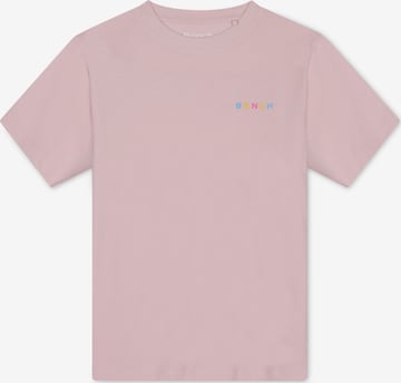 BENCH T-Shirt in Pink: Vorderseite