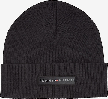 TOMMY HILFIGER Muts in Zwart: voorkant