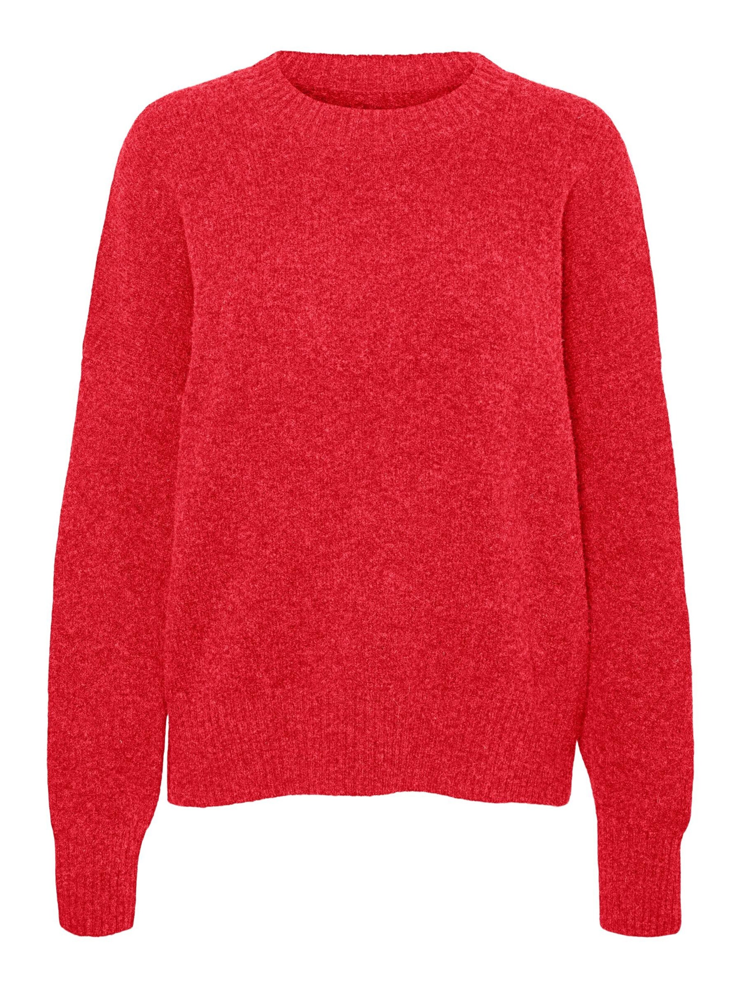 VERO MODA Sweater 'VMBOOM' in Red: front