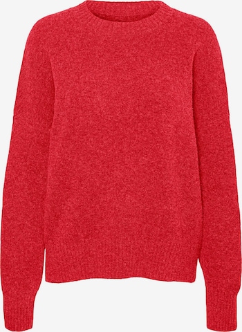 Pull-over 'VMBOOM' VERO MODA en rouge : devant