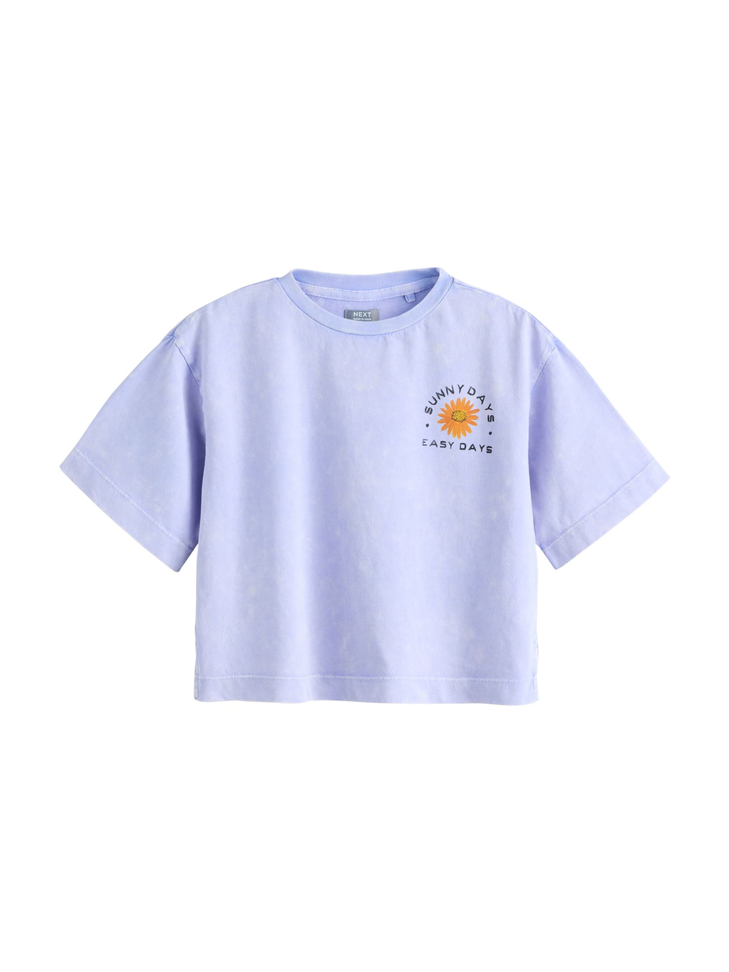 Next - Camiseta en azul: frente