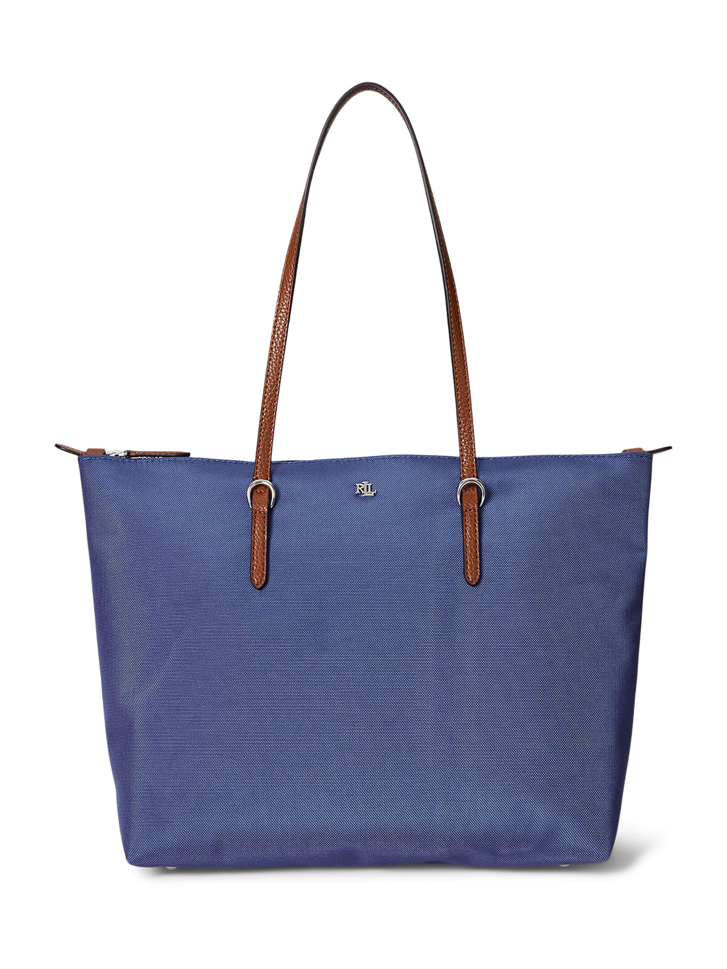 Cabas 'KEATON' Lauren Ralph Lauren en bleu : devant