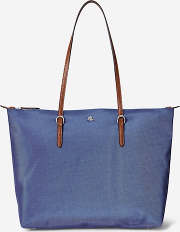 Cabas 'KEATON' Lauren Ralph Lauren en bleu : devant