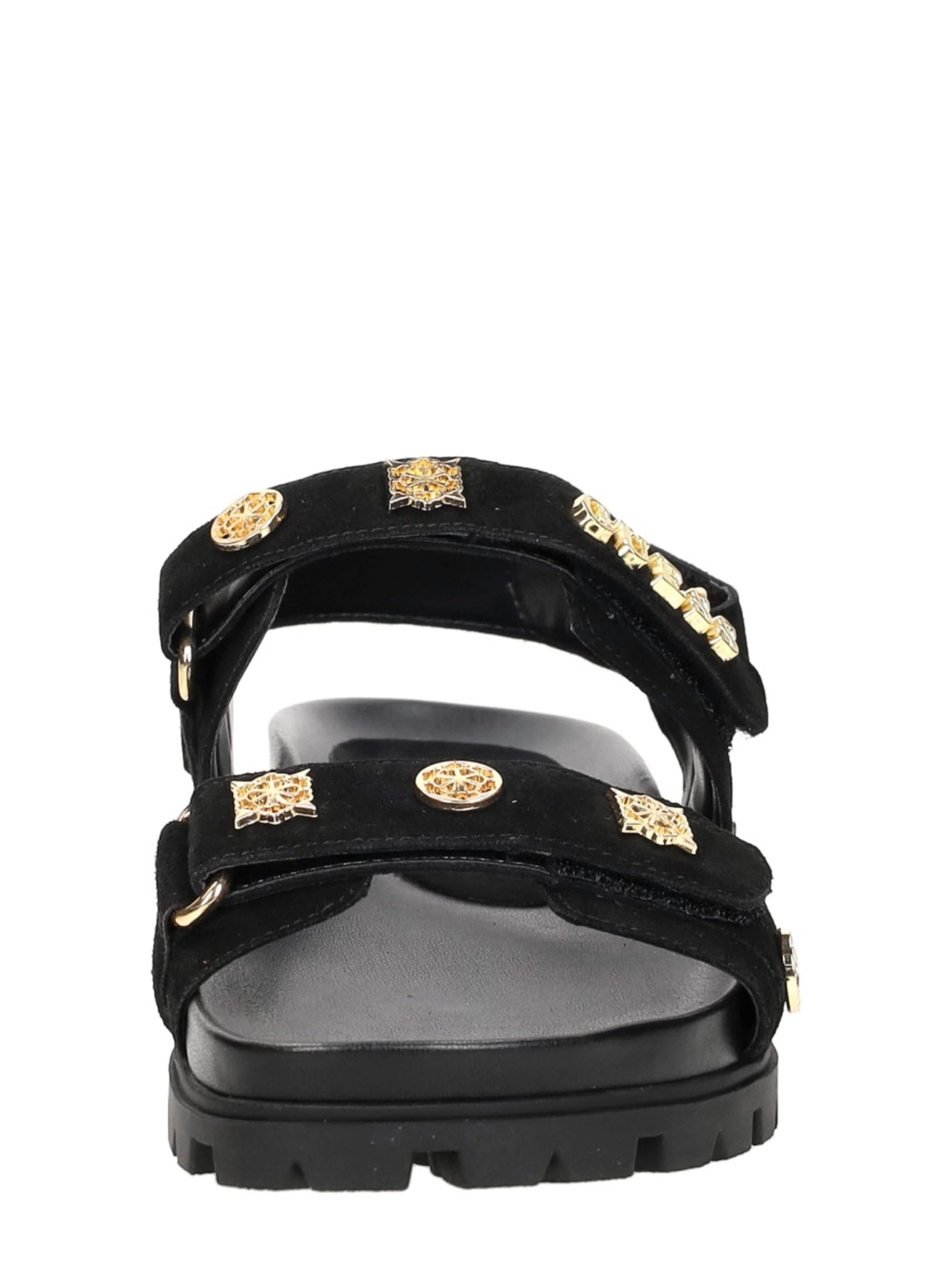 GUESS Sandale 'Florizi'‌‌‌‌‌‌ in Schwarz