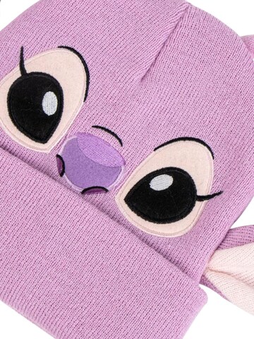 DISNEY Mütze 'Strickmütze mit Punktstich-Muster'‌‌‌‌ in Pink