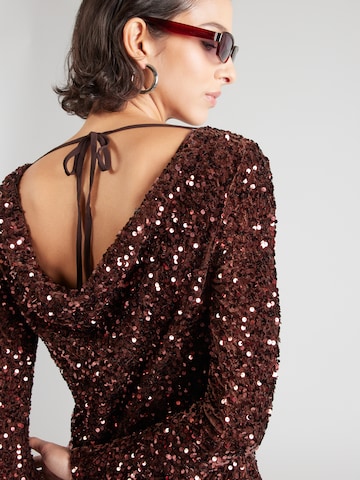 ruda TOPSHOP Kokteilinė suknelė 'MARIA'