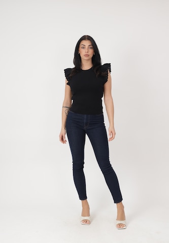 Chemisier ' Oberteil ' Elara en noir : devant