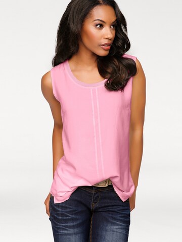 heine - Top en rosa: frente
