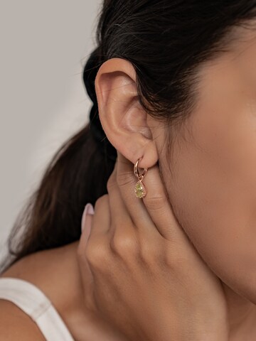 Hey Happiness - Pendientes 'August Birthstone' en oro