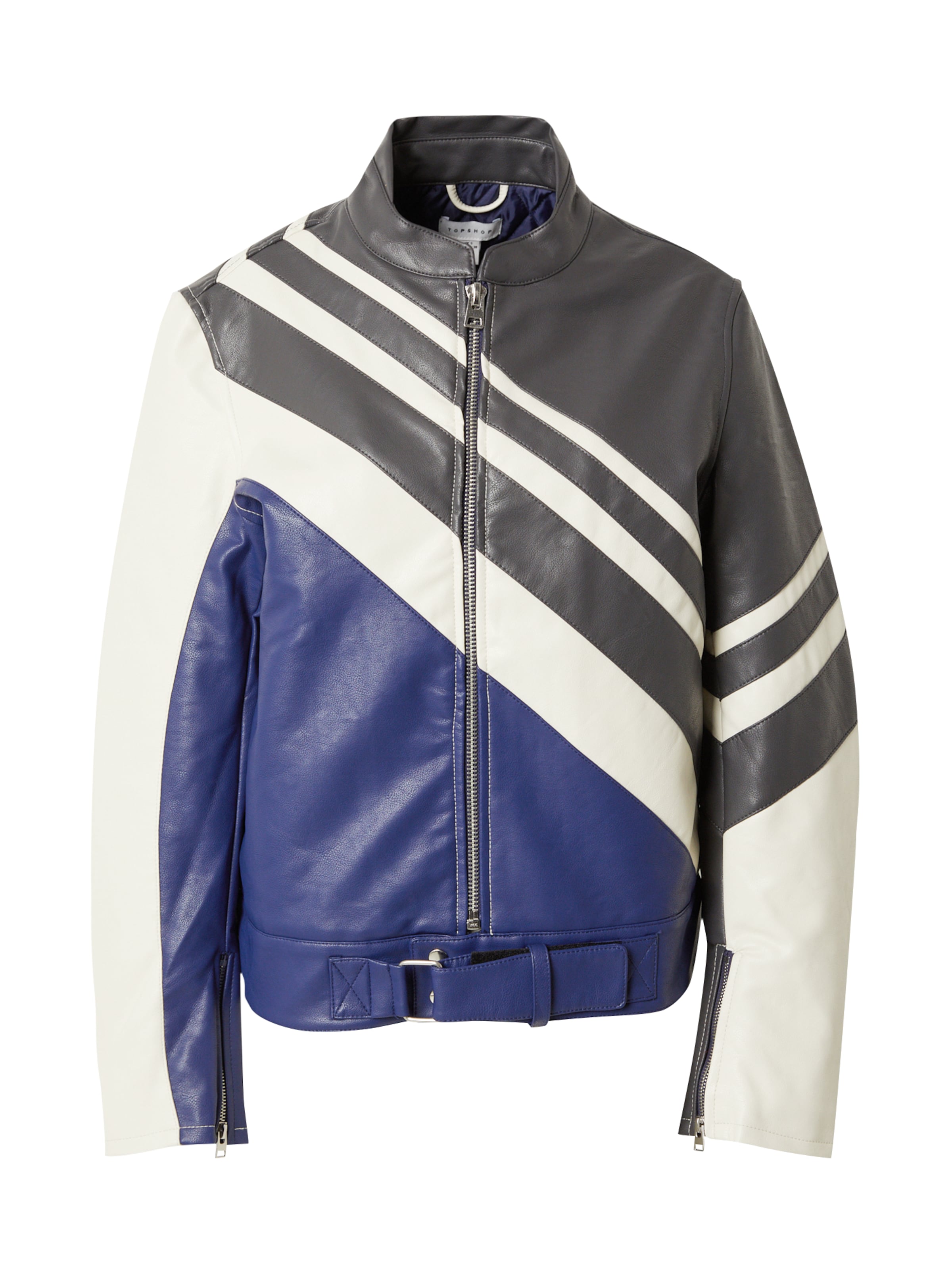 Veste mi-saison TOPSHOP en blanc : devant