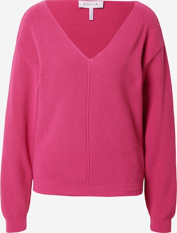 NU-IN Sweater in Pink: front