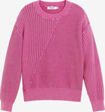 DesigualPulover - roza boja: prednji dio
