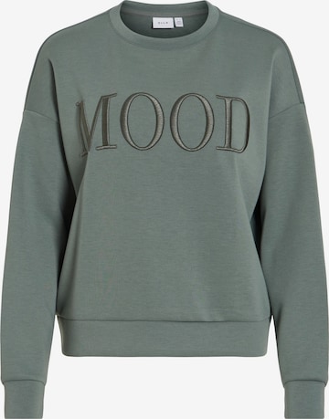 VILA - Sudadera 'VIReflect Mood' en verde: frente