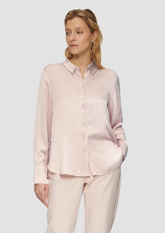 Chemisier s.Oliver BLACK LABEL en rose : devant