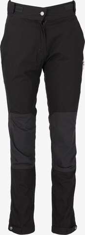 Whistler Regular Outdoor Pants 'Downey' in Black: front