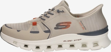 SKECHERS Platform trainers 'Slip-Ins: Glide-Step Pro' in Beige: front