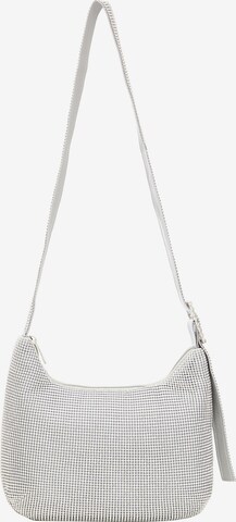 faina Shoulder Bag in Silver: front