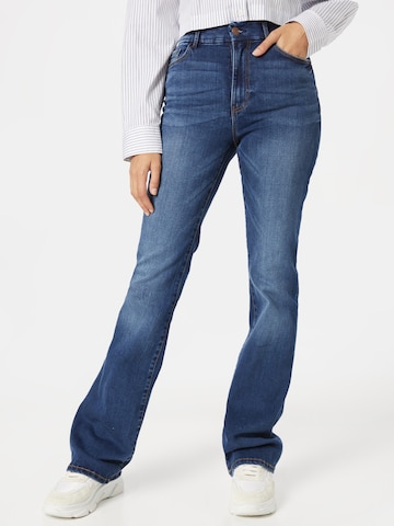 Lindex Flared Jeans 'Mira' in Blue: front