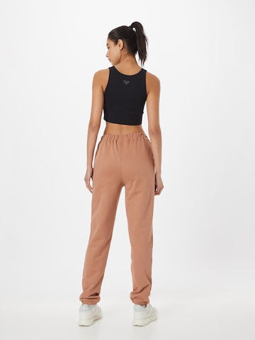 ROXY Tapered Workout Pants in Brown