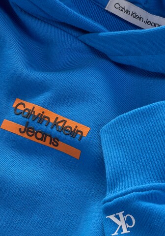 Felpa di Calvin Klein Jeans in blu