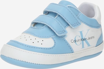 Baskets Calvin Klein Jeans en bleu : devant