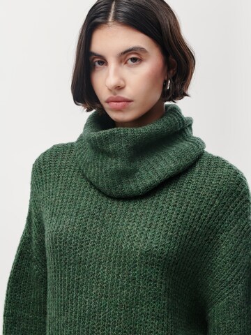 LeGer by Lena Gercke Gebreide jurk 'Colleen' in Groen