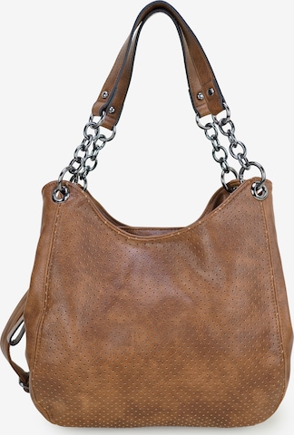 HARPA Schultertasche in Braun: Vorderseite