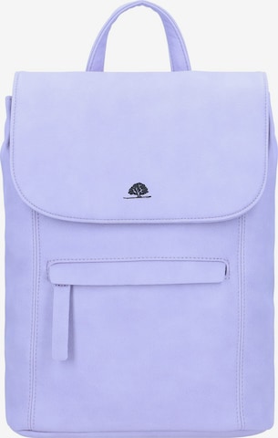 GREENBURRY Backpack 'Mad'l Dasch Fanzi' in Purple: front