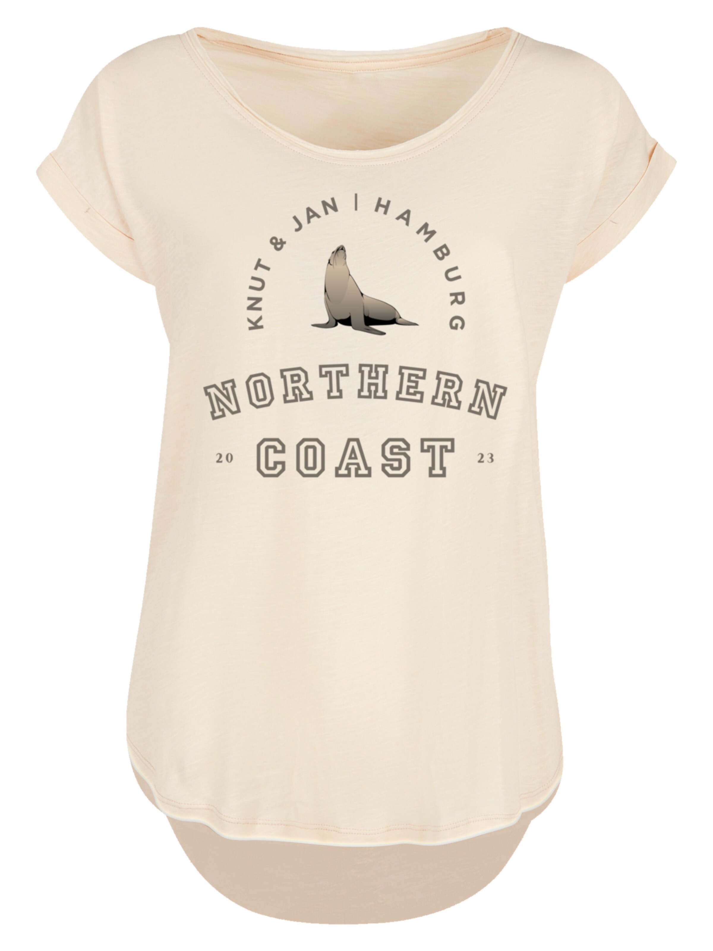 F4NT4STIC Shirt in Beige: Vorderseite