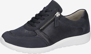 WALDLÄUFER Lace-Up Shoes in Blue: front