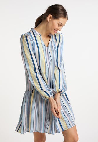 Robe usha BLUE LABEL en bleu : devant