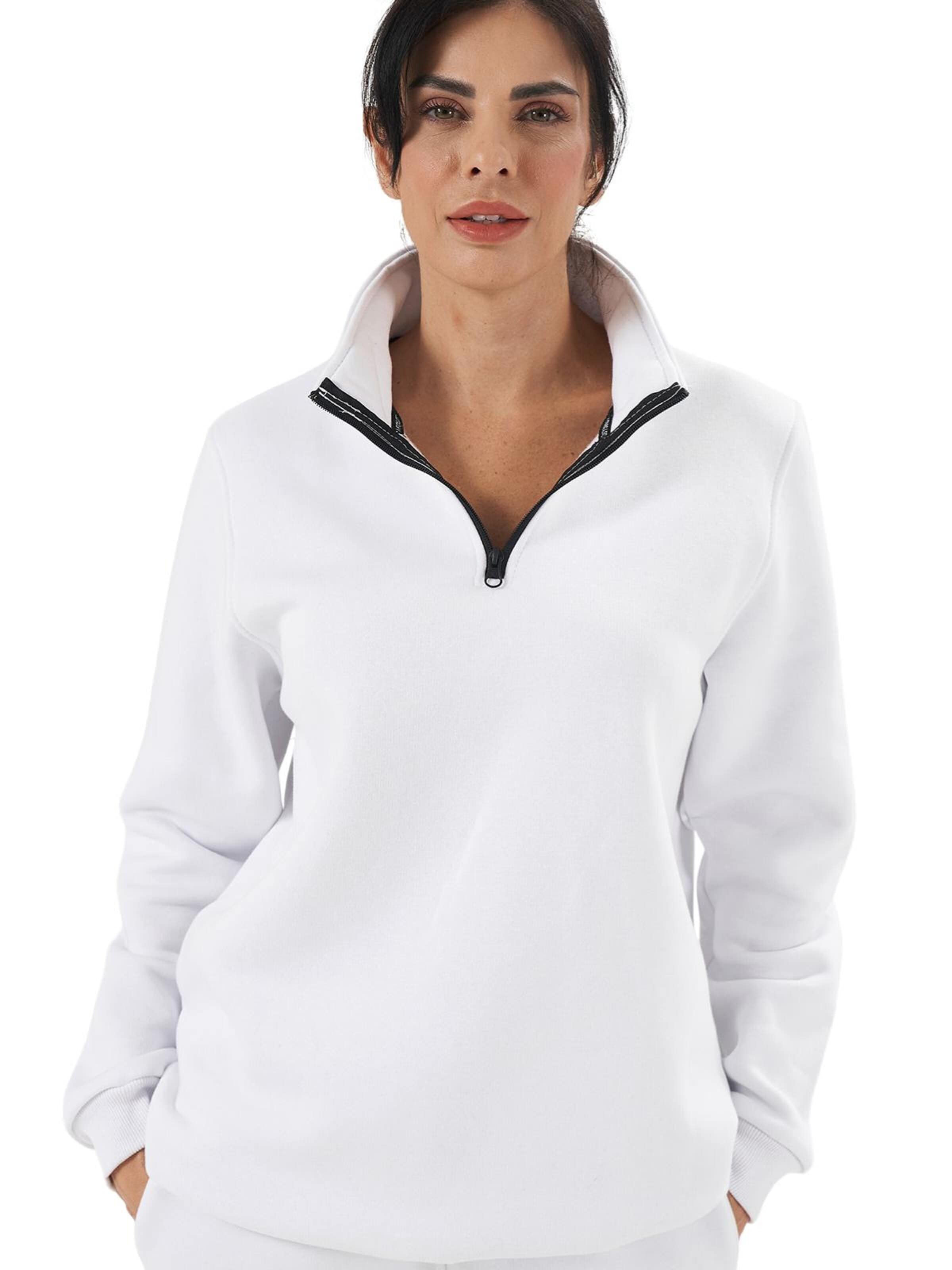 LOUIS LECLER Sweatshirt 'Sage' in Wit