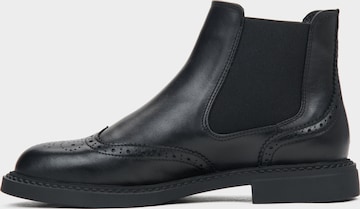 Chelsea Boots '09-3488' Estro en noir : devant