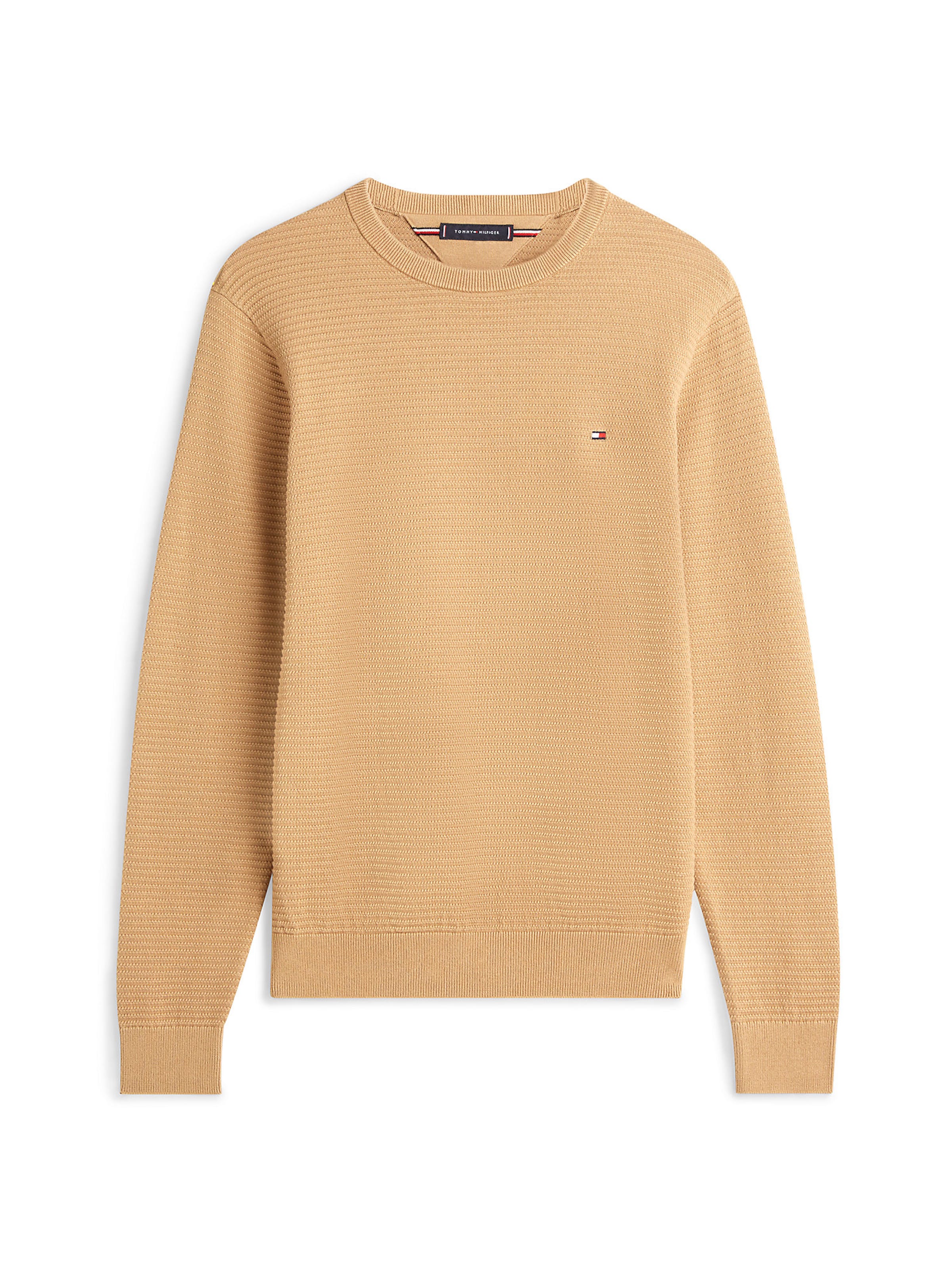 TOMMY HILFIGER Pullover 'SEASONAL' in Beige: Vorderseite