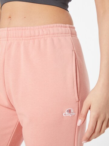 Champion Authentic Athletic Apparel Tapered Broek in Roze