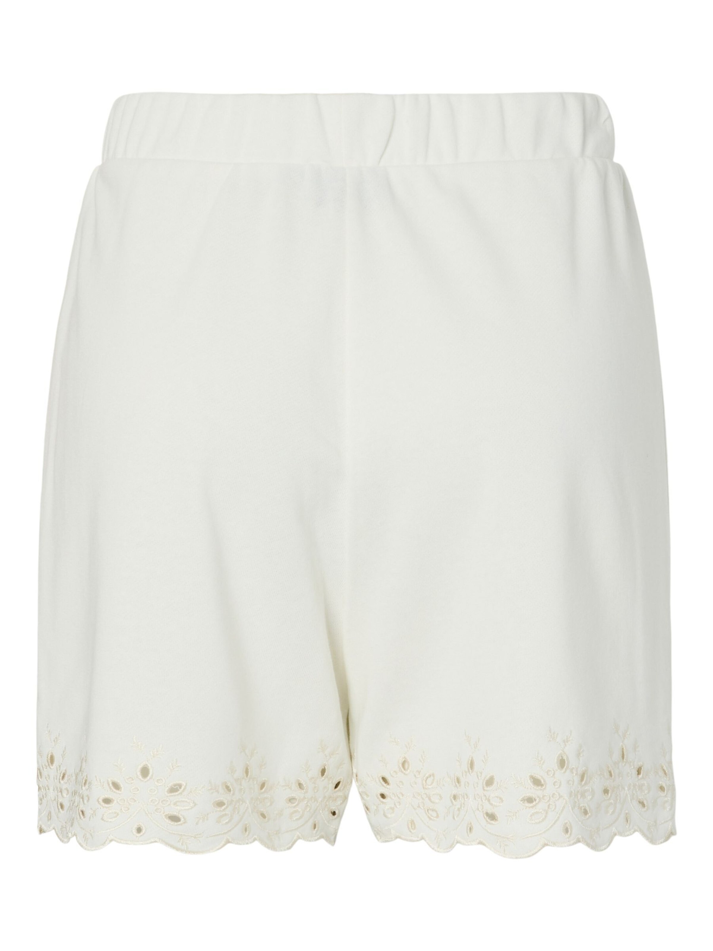 PIECES - Loosefit Pantalón 'PCChilli' en blanco