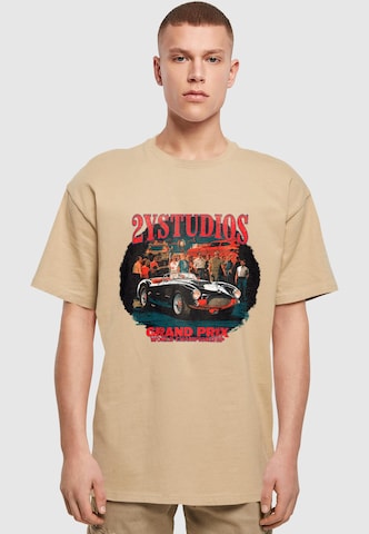 2Y Studios Shirt 'World Championship' in Beige: front