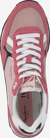 Pepe Jeans Platform trainers 'Brit' in Pink