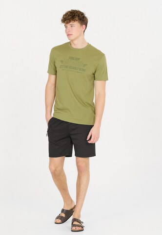 Cruz Regular Sportbroek 'Kanpur' in Zwart