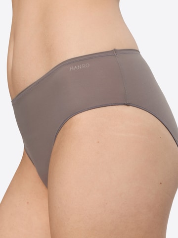 Hanro - Cueca ' Allure ' em castanho