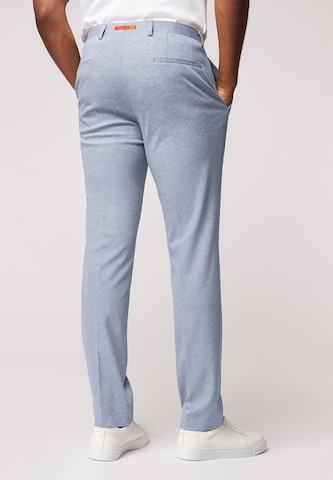ROY ROBSON Regular Pleat-Front Pants in Blue