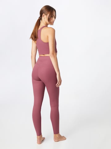 Girlfriend Collective Skinny Športne hlače | vijolična barva