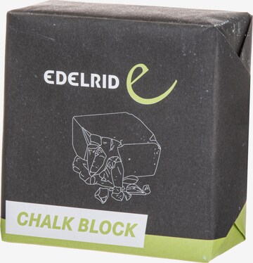 Edelrid Chalk 'Chalk Block II 50gr' in Schwarz: predná strana