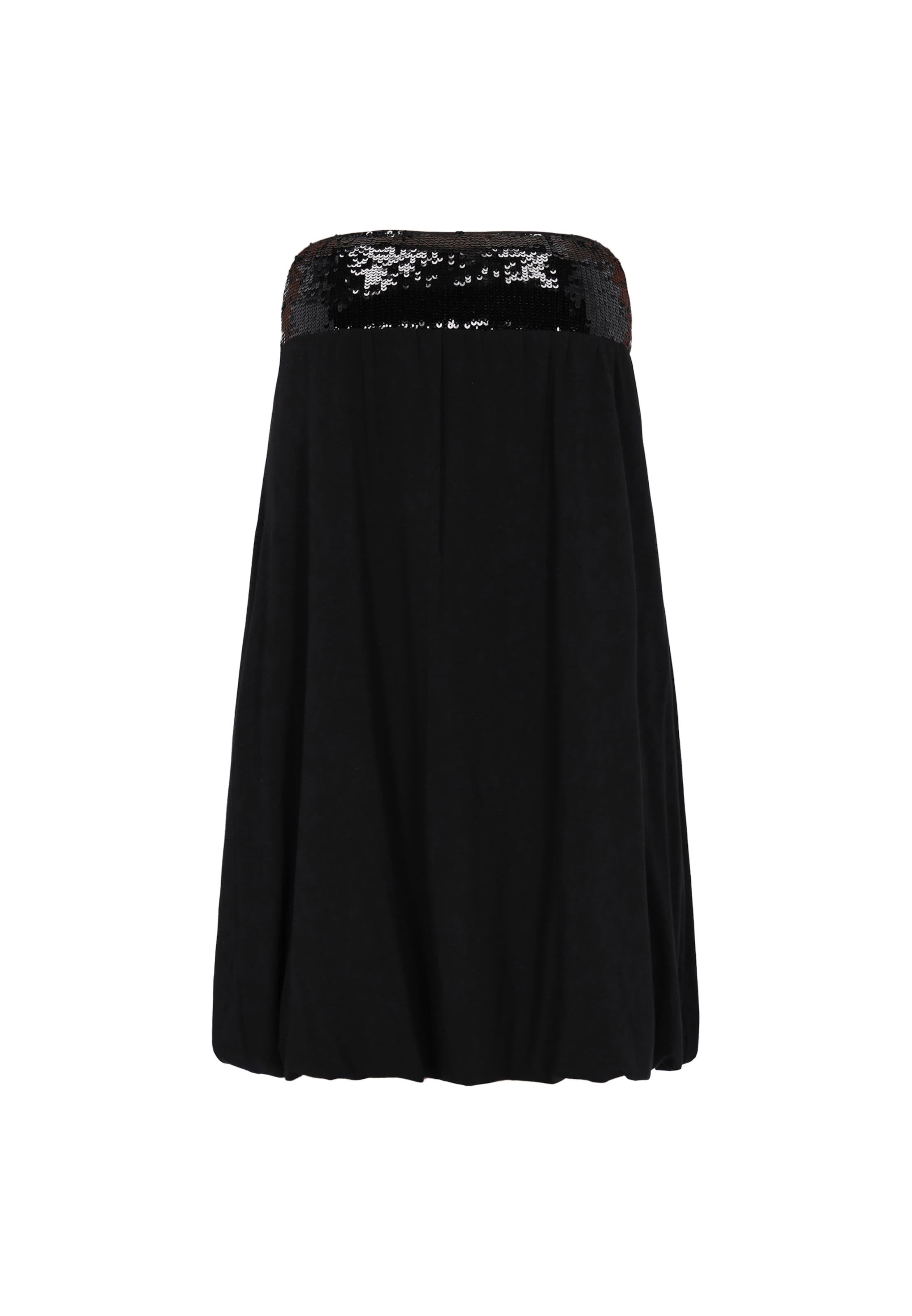 Robe myMo at night en noir : devant