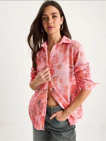 Chemisier Bianco Lucci en rose