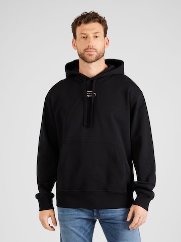 DIESEL Sweatshirt 'MACS' in Black: front