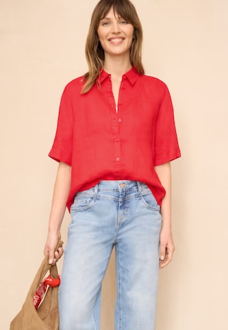Street One Studio Bluse in Rot: Vorderseite