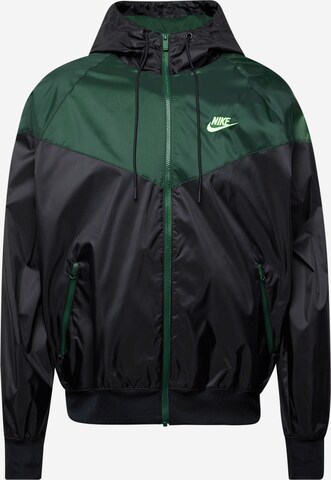 Nike Sportswear Jacke 'Heritage Essentials' in Schwarz: predná strana