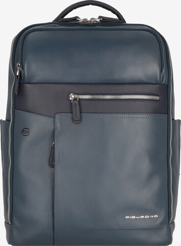 Piquadro Backpack 'Cary' in Blue: front